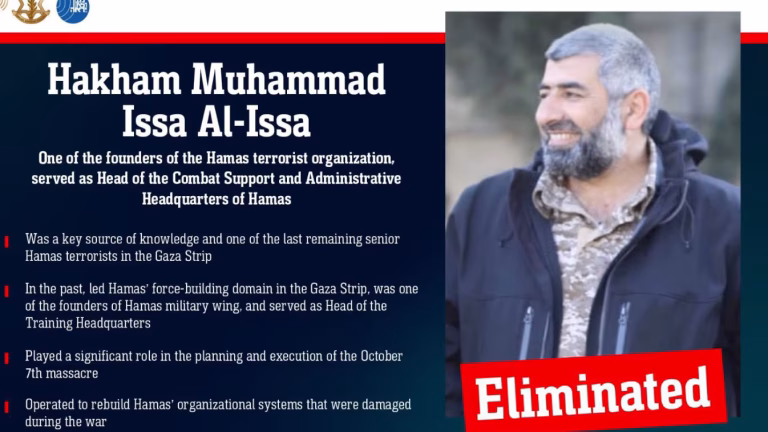 Israel mata fundador da ala militar do Hamas